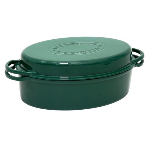 Green Dutch Oven Oval - big green egg