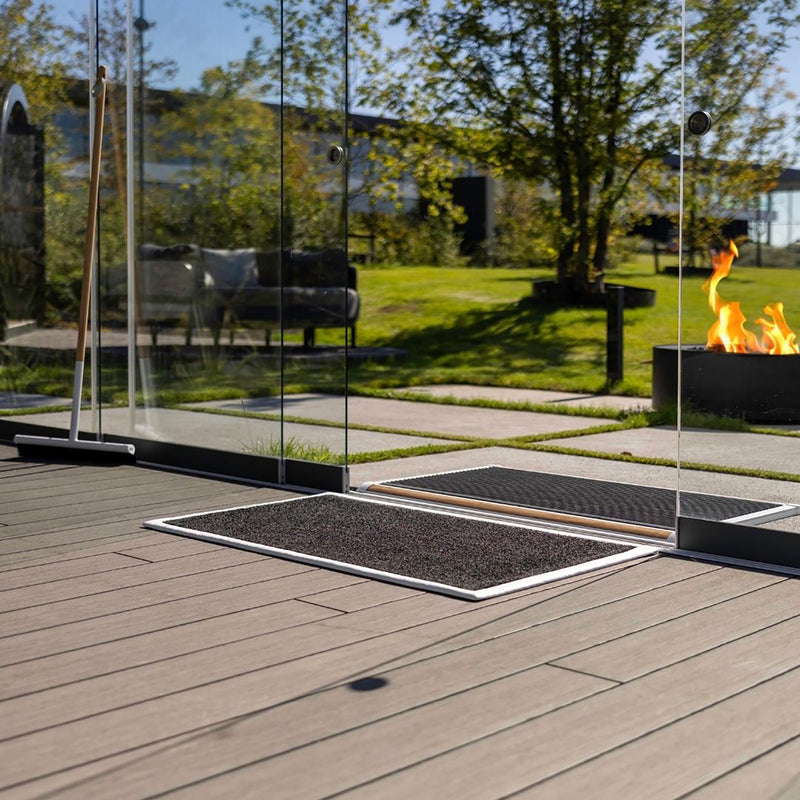Rizz indoormat 120 x 70 cm, wit