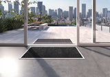 Rizz indoormat 120 x 70 cm, wit